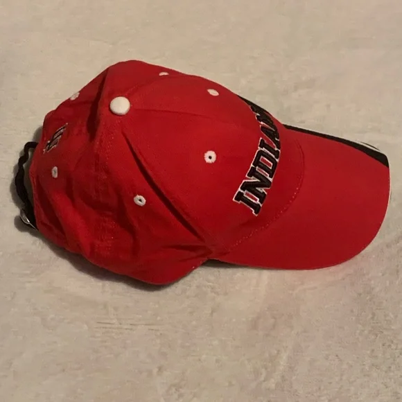 Indiana University Hoosiers Red & Black hat - Picture 4 of 7